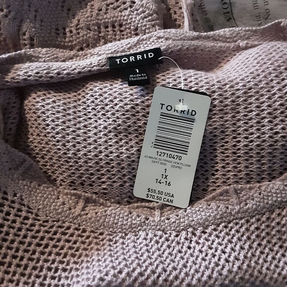 Torrid pullover top - Picture 6 of 11
